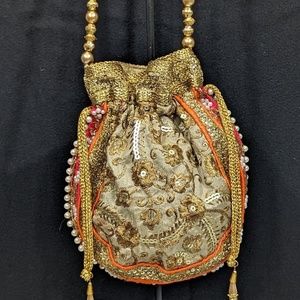 Potli Handcrafted Bag- Bohemian Sling Bag -Cross Body